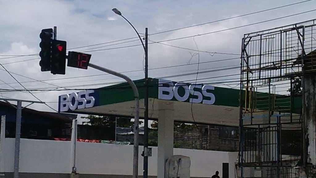 gas station signage-signage maker